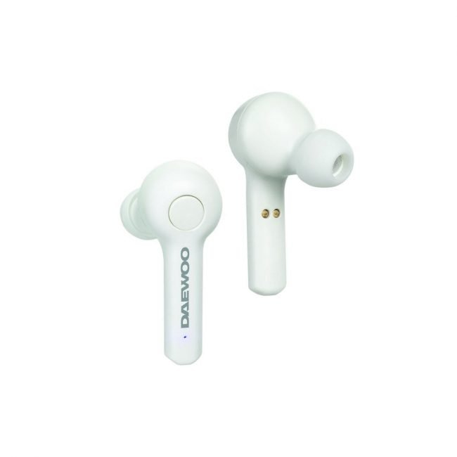 White Air Buds-TWS Earphones and Wireless Charger - Image 2