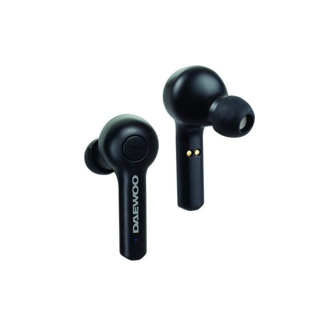 Black Air Buds-TWS Earphones and Wireless Charger - Image 4