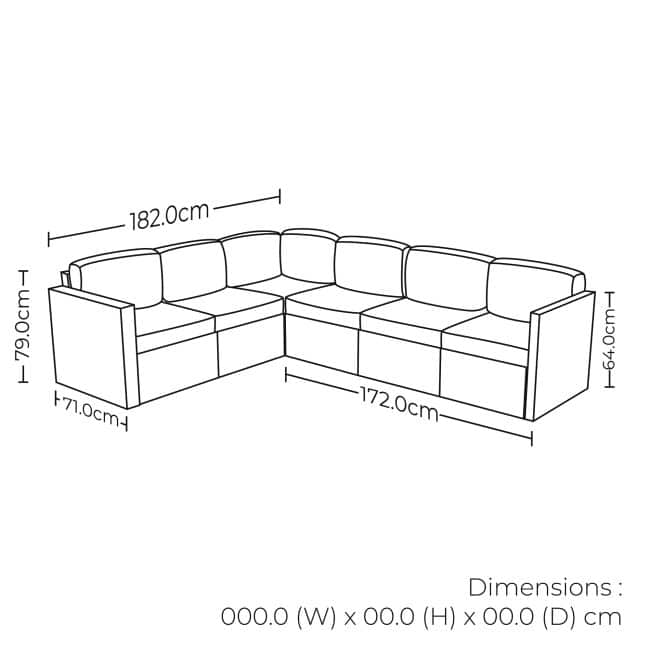 9 Seater Rattan Dining Corner Set with Rain Cover - Image 5